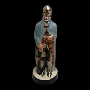 Vintage Chess Piece Alberta Molds 1973 Ceramic Hand Painted Pawn